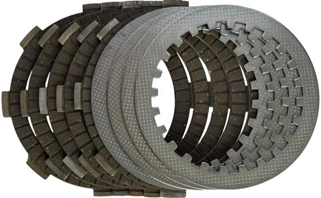 DISCOS CLUTCH AK. AKT125/NXR125/LIBERO125+SEPARADORES (9PCS) OEM