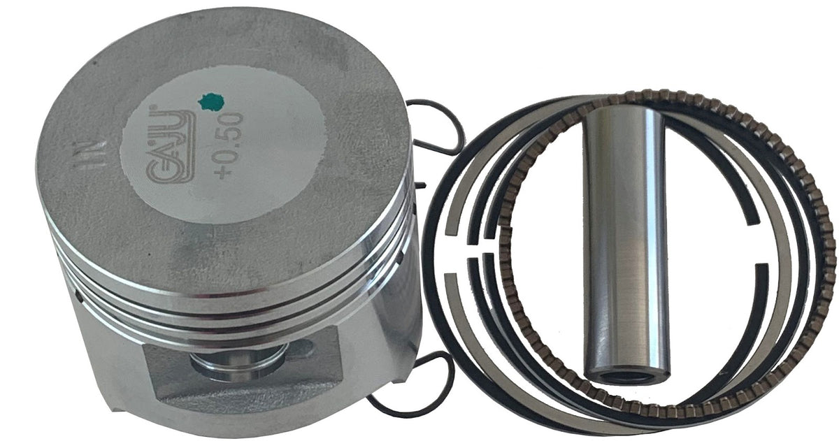 PISTON H. CD100/ECO100/C100 BIZZ S.TD OEM PISTON N/Y ANILLOS D/Y