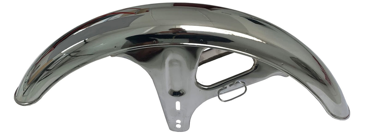 GUARDAFANGO DELANTERO S. AX100 115 JC100 CROMADO REFORZADO
