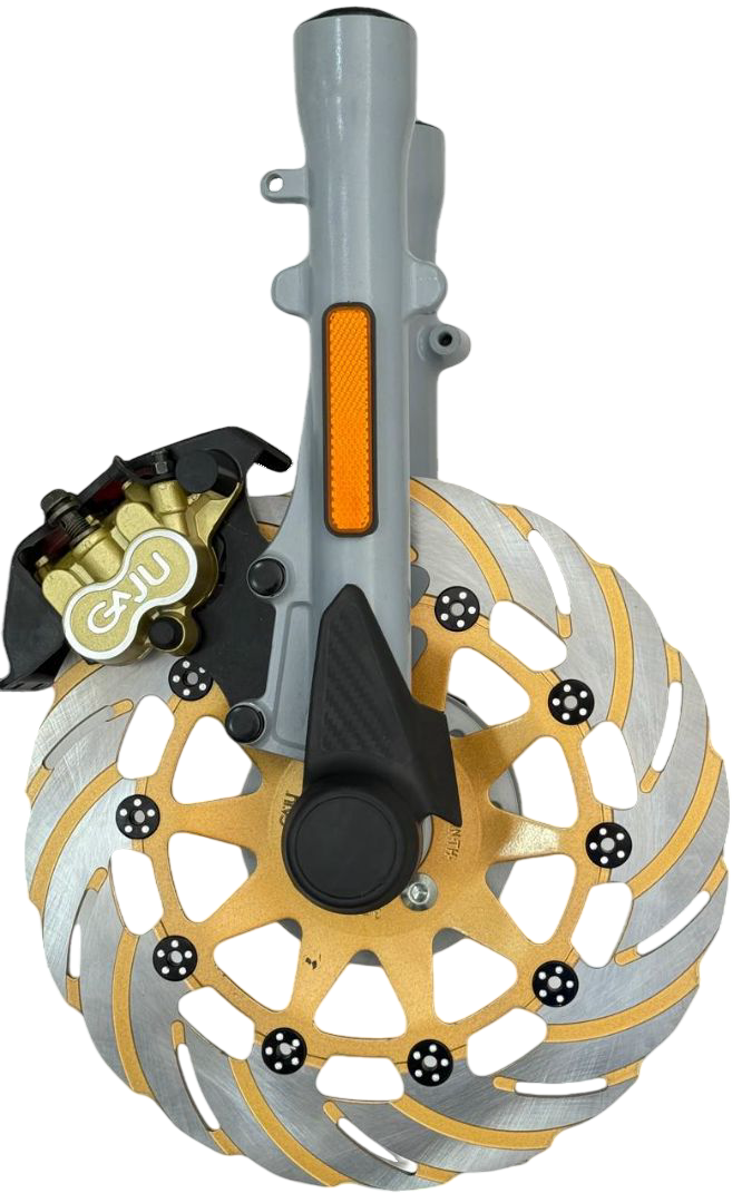 SISTEMA FRENO DISCO DELANTERO B. BOXER CT100 DISCO GRANDE DORADO