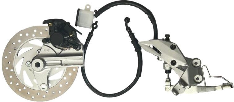 SISTEMA FRENO DISCO TRASERO S. GIXXER150